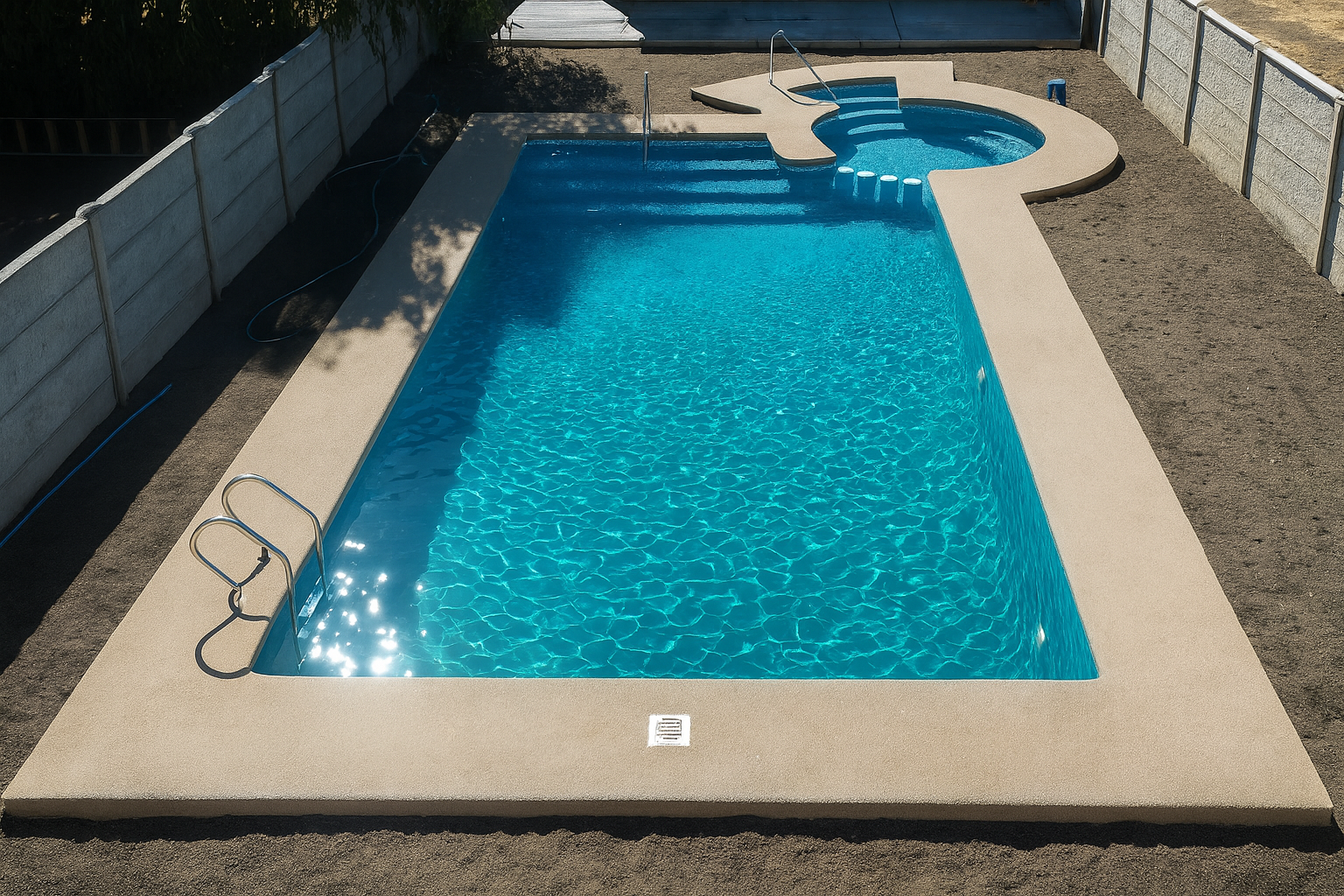 Piscina familiar 6x3