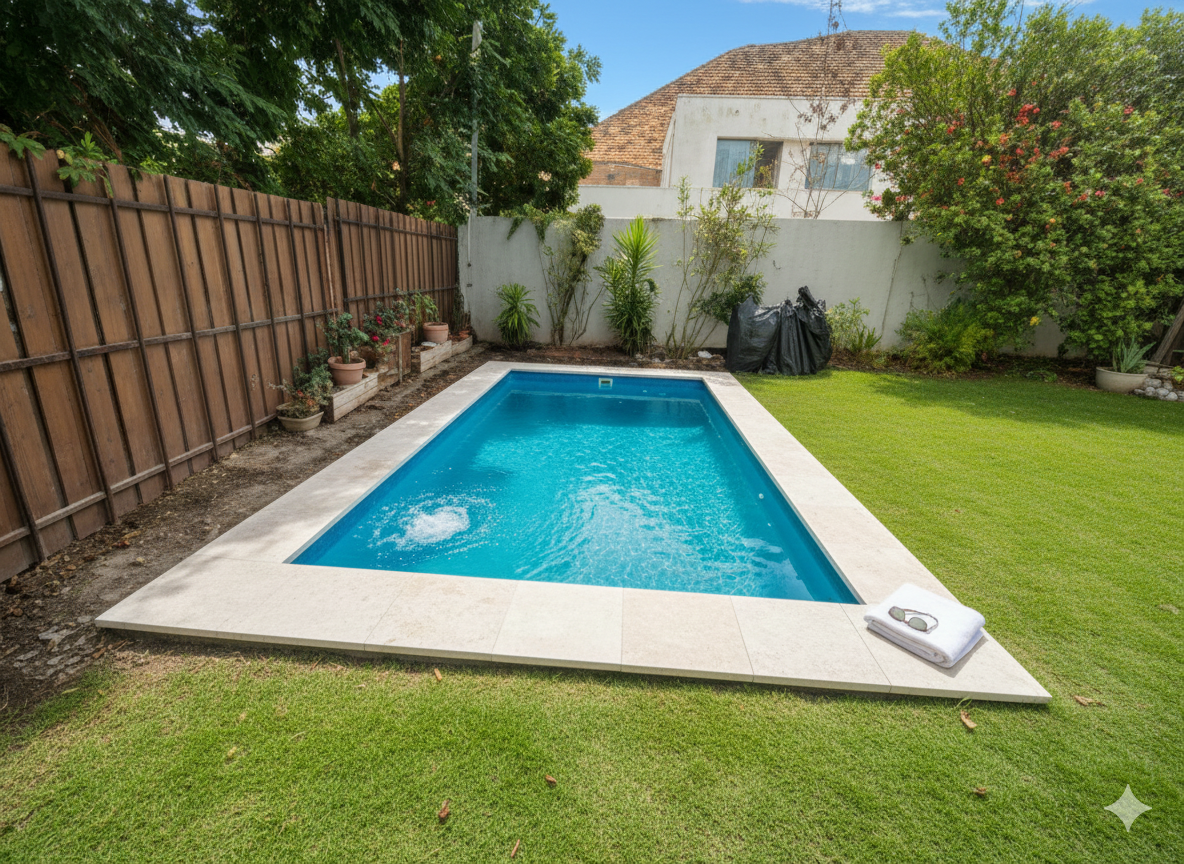 Piscina 4,80 × 2,60 m