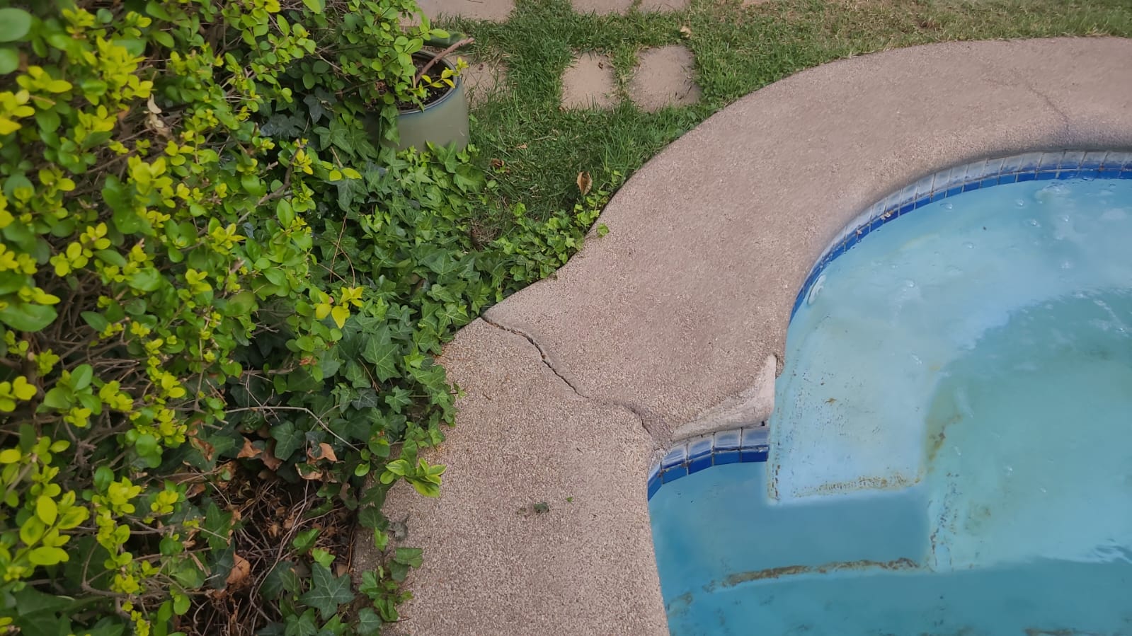 Reparación de fisura